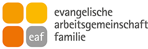 Logo der evangelischen arbeitsgemeinschaft familie (eaf).