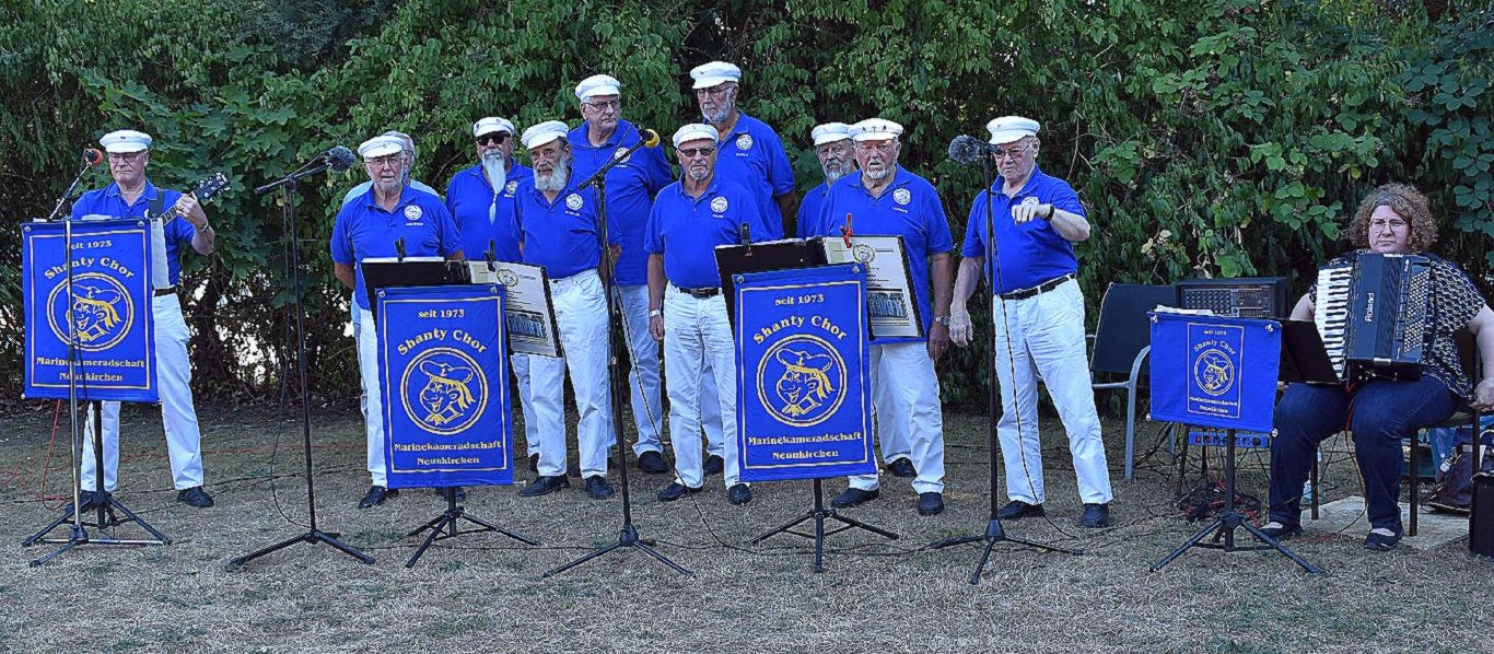 Der Shanty-Chor der Marinekameradschaft Neunkirchen