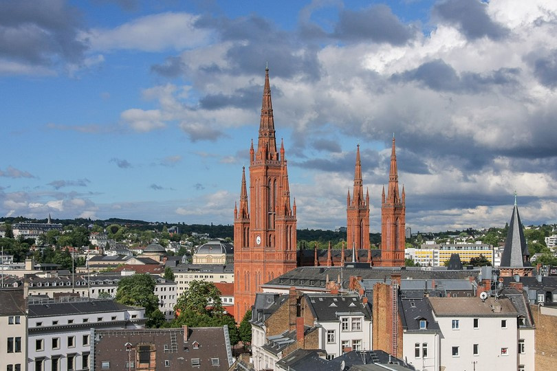 Die Marktkirche dominiert das Ercheinungsbild der Innenstadt (Quelle: Martin Kraft // photo.martinkraft.com)