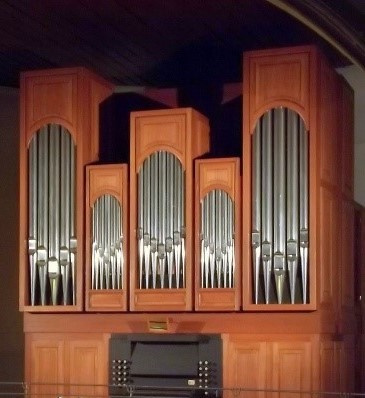 Cartellieri-Orgel der Ev. Kirche Bous (Quelle: Eigenes Werk)
