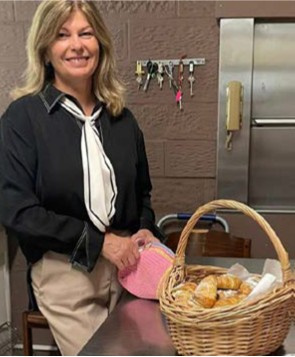 Enkelejda Deda, sorgt für eine etwas gemütlichere Atmosphäre  in der Christuskirche (Foto: H. Friedrich)