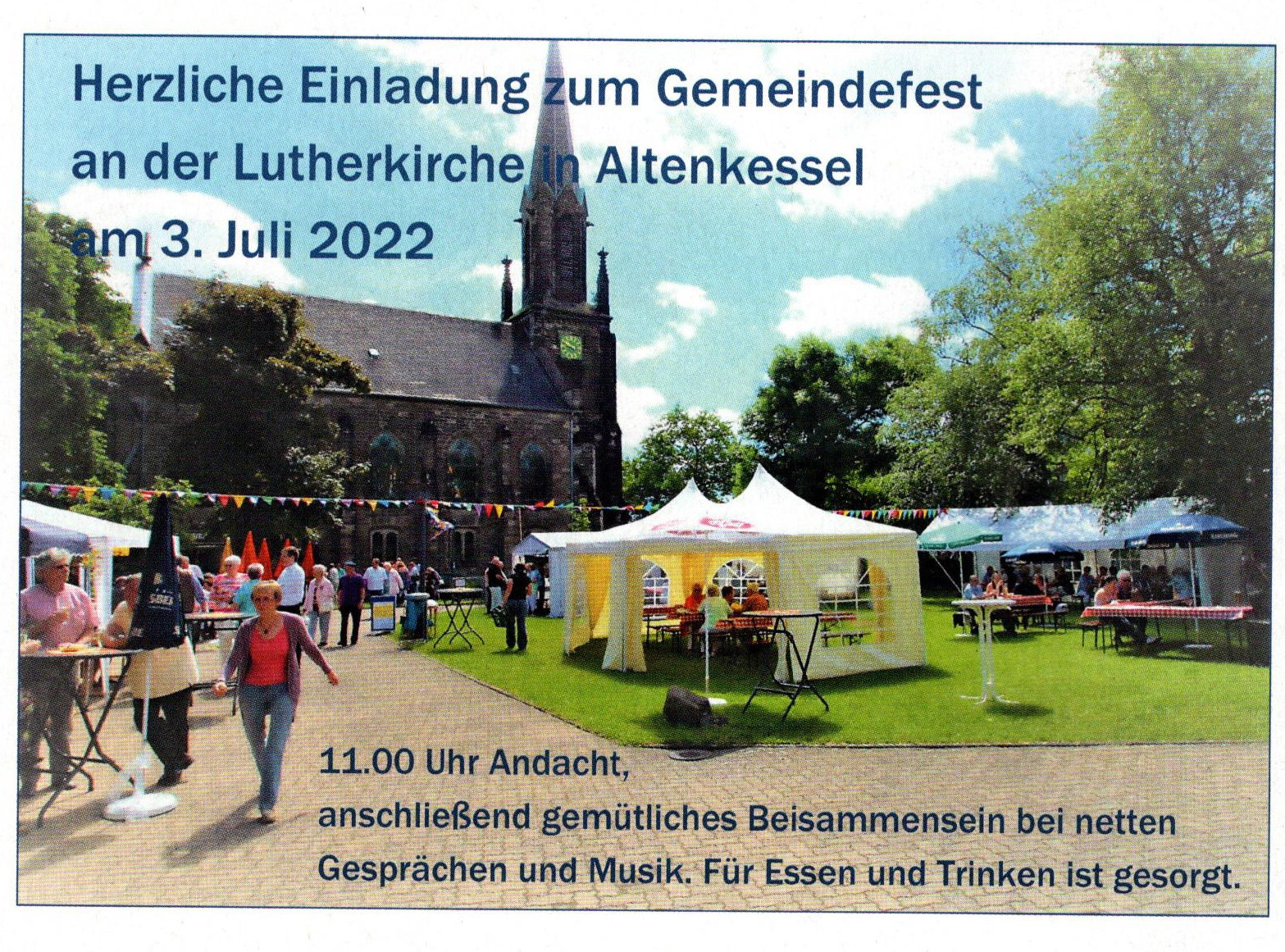 Gemeindefest Altenkessel