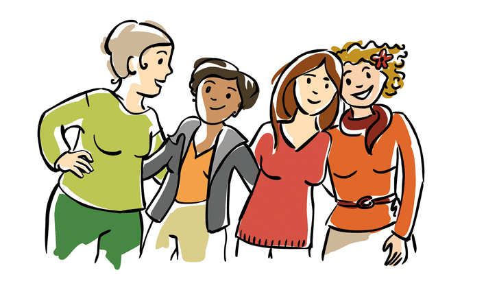 Frauengruppe 'Frauenlachen'