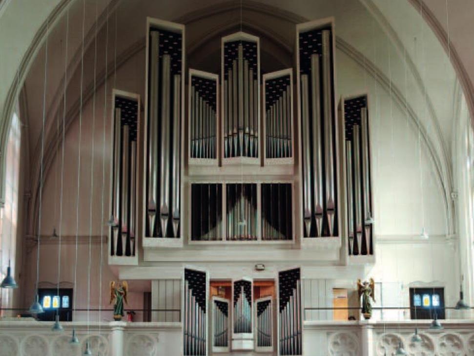 Kleuker Orgel in der Saarbrücker Johanneskirche