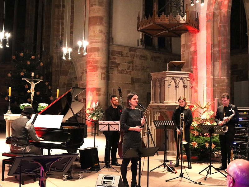 Das Manuel-Krass-Quintett 2019 bei einem Konzert in der Saarbrücker Stiftskirche. Foto: Paulus