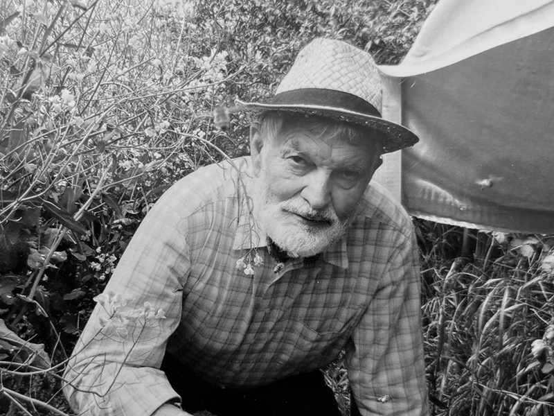 Gerhard Diercks in späten Jahren, Foto: privat