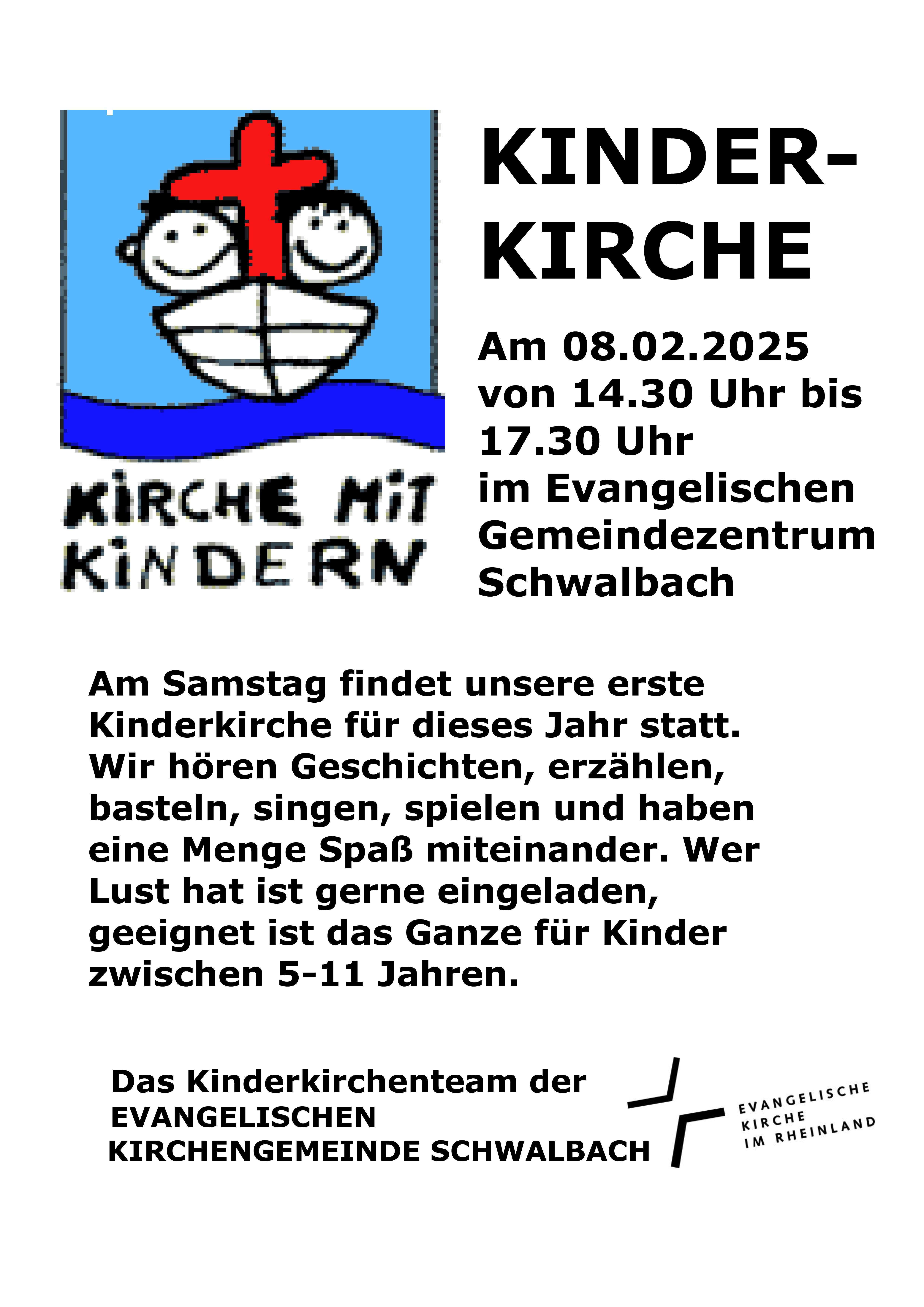 Kinderkirche am 08.02.2025