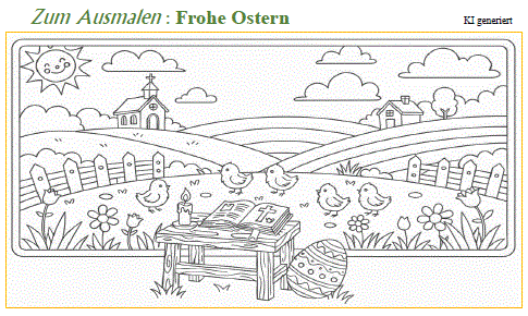 Für unsere jüngeren Gemeindemitglieder...