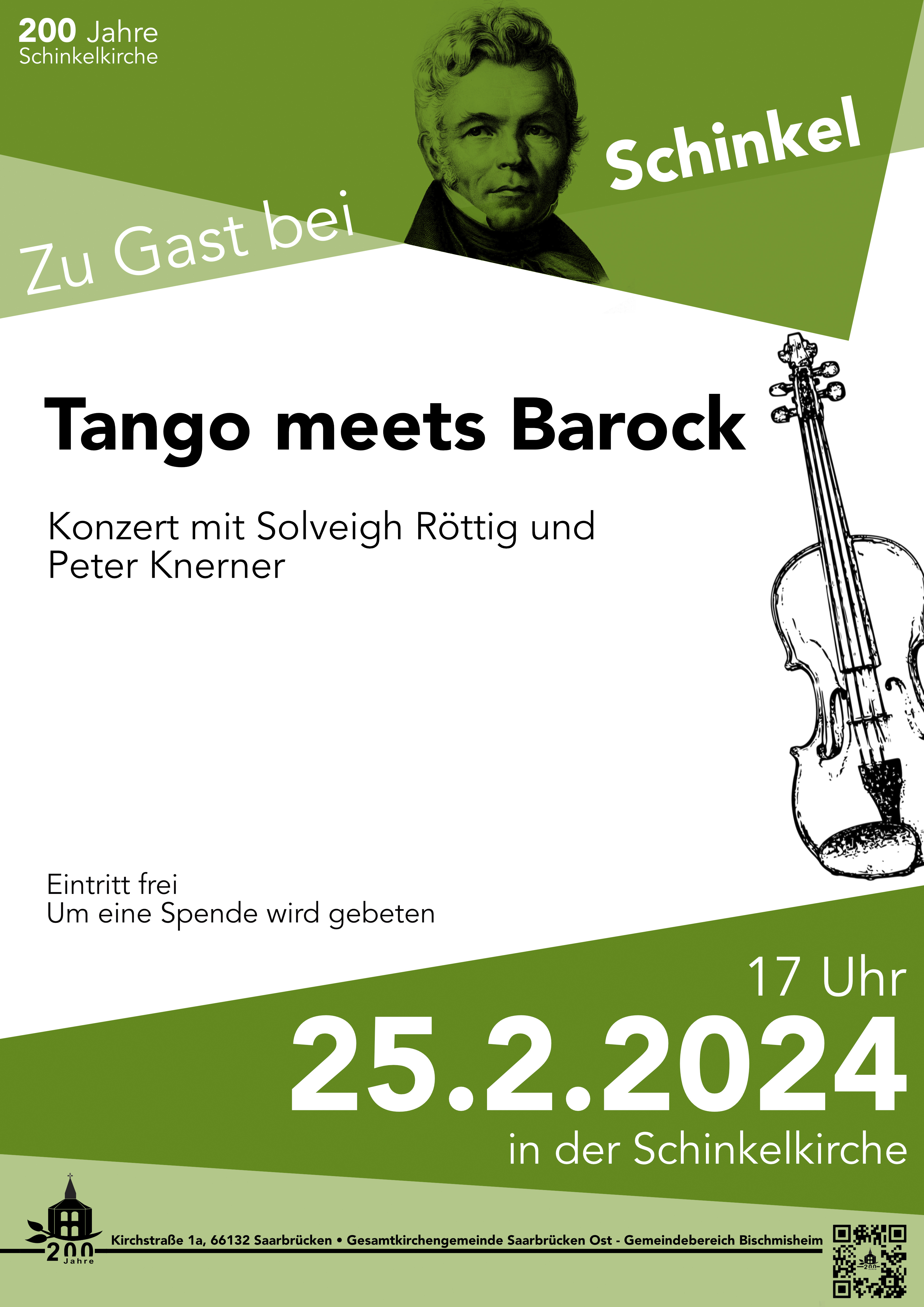 Zu Gast bei Schinkel: Tango meets Barock