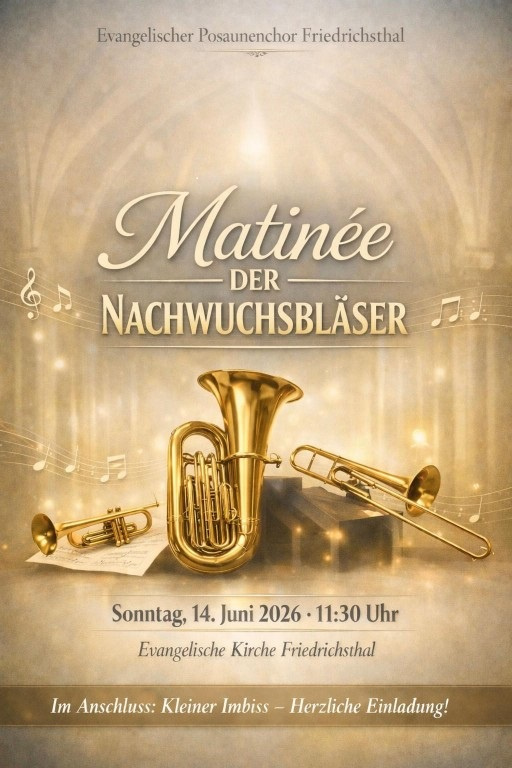 Matinée Nachwuchsbläser in Friedrichsthal